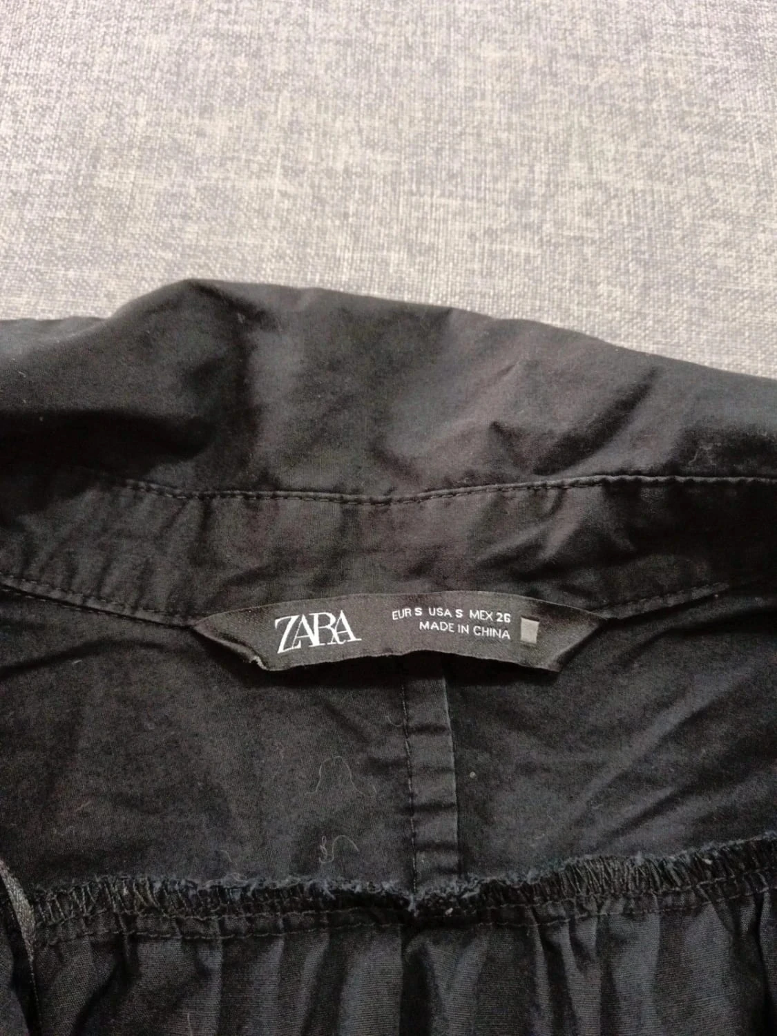 Vestido negro Zara C65 S – photo 3